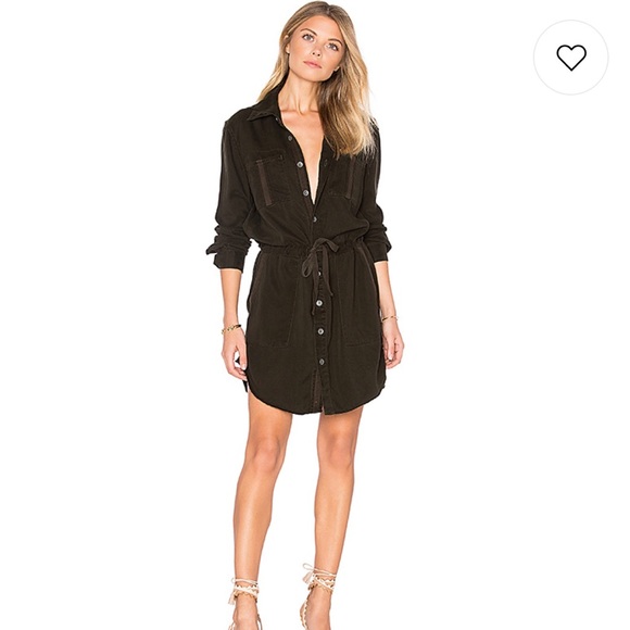 Hudson Jeans Dresses & Skirts - Hudson Peyton Military Shirt Dress